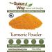 The Spice Way Turmeric Powder - 8 oz Ground Curcuma Root for Cooking & Wellness - Buy Online on GoSupps.com