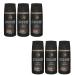 AXE Dark Temptation Body Spray Deodorant for Men, 4 Oz, Pack of 6