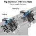 MidTen R2 45 Degree Offset Flip Up Iron Sight Set for Picatinny Rail - Buy Online on GoSupps.com