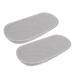1pair Heightening Insoles Heel Lift Height Insole Increase Heel Cushions Gel Insoles Arch Support Insoles Height Increase Cushion Cotton Foot Half Pad Men and Women Grey 11.8X6.5CM
