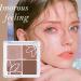 Eyeshadow Makeup Palette | 4 Colors Blendable Matte Shimmer Eye Shadow Pallet | Blendable Long Lasting Waterproof Makeup Palette Eyeshadow Cosmetics Makeup Pallet 03 - Buy Online on GoSupps.com