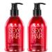 SexyHair Big Blow Dry Volumizing Gel | Added Volume with Hold | Up to 72 Hours of Humidity Resistance | All Hair Types Blow Dry Vol. Gel | 8.5 fl oz (Twin Pack)