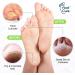 Foot Cure Exfoliator & Callus Remover Pedicure Set - Includes Foot File, Tea Tree Oil Soak, Urea Cream, USA Made - Buy Online on GoSupps.com