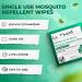 La Fresh Mosquito Repellent Wipes - Natural, Deet-Free, Long-Lasting (Individually Wrapped) - Buy Online on GoSupps.com