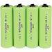 Performance Battery 1.2V Aa Rechargeable Battery 2200Mah Nimh Cell Green Shell with Welding Tabs for Philips Electric Shaver Razor Toothbrush - Buy Online on GoSupps.com