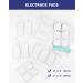 TENS Unit Replacement Pads - Nursal Reusable Self-Adhesive Electrodes (20 Pack) - Latex Free Compatible with TENS 7000 AUVON Etekcity Nicwell Care - Buy Online on GoSupps.com