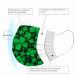 Buy WEXCV 50-Pack Disposable 3-Layer Mouth Protection | St. Patrick's Day Breathable Scarf - International Shipping Available - Buy Online on GoSupps.com