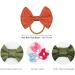 JOYOYO 40 Pcs Hair Bobbles for Girls - Medium 3 Inch Ponytail Holders, Hair Bows, and Ties - Strong Bands for Little Girls - Multi-colored - Buy Online on GoSupps.com