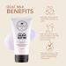 Dionis Goat Milk Men's Shave Butter | Hydrating Face & Body Cream with Shea & Jojoba Oil - Sensitive Skin Protection Against Irritation & Razor Burn - 6oz - Buy Online on GoSupps.com