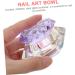 minkissy Nursing Glass Pen Cup Nail Art Crystal Cup Dappen Monimore Acrylic Liquid Nail Glass Crystal Cup Diy Powder Holder Crystal Powder Dish Clear Tumbler Bowl Large Big Diamond 7x7cm As Shown - Buy Online on GoSupps.com