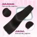 Real Human Hair Clip in Extensions - Brazilian Remy Straight Hair 18 Inch 1B Natural Black - 100% Human Hair, Double Weft, 8pcs Set with 18 Clips, 70g Handmade - Buy Online on GoSupps.com