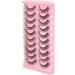 Syrisora 10 Pairs False Eyelashes Set DD Curl Wispy Fluffy Reusable 3D Multi Layer Fake Eye Lashes for Makeup Cosplay (DH06-5) - Buy Online on GoSupps.com
