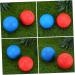 Healeved 6 STK Massage Balls - Lacrosse Balls & Deep Tissue Massage Device for Back Neck Feet & Muscle Relief | Perfect for Yoga & Trigger Point Therapy - Buy Online on GoSupps.com