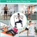 Popders Resistance Tapes Rod - Portable Pilates & Resistance Bands Bar for Strength Training Yoga & Home Fitness - Black - Buy Online on GoSupps.com