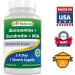 Best Naturals Glucosamine Chondroitin MSM Supplements 2600 mg per Serving 90 Capsules (90 Count (Pack of 1)) Unflavored 90 Count (Pack of 1) - Buy Online on GoSupps.com