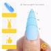 Burano Blue Gel Nail Polish Builder Gel 5-in-1 0.5 oz - Nail Extension Quick Building Gel for Pro & Beginner in Baby Blue - Buy Online on GoSupps.com