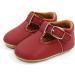 Baby Boys Girls Anti-Slip Oxford Loafer Flats 6-12 Months - Red - Buy Online on GoSupps.com