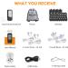 36 Modes Mollan Dual Channel Muscle Stimulator with 12 Electrode Pads - TENS Unit for Pain Relief, Muscle Strength, Chronic Arthritis - Electronic Pulse Massager for Shoulder, Back, Leg, Foot - Buy Online on GoSupps.com