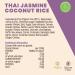 Cottage Delight Thai Jasmine Coconut Rice 250g: Authentic and Fragrant - Buy Online on GoSupps.com