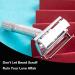 Double Edge Safety Razor Set - Metal Handle for Smooth Shaving | Heavy Duty Grooming Kit for Men | Reduces Razor Burn & Delivers Close Shave - Buy Online on GoSupps.com
