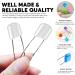 10 pcs Stainless Steel Cloth Diaper Pins - Traditional Safety Pin (White) - Buy Online on GoSupps.com