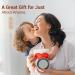 Fitniv White Noise Machine with Adjustable Baby Night Light | 14 High Fidelity Soundtracks | Timer & Memory Feature | Plug-in Baby & Adult Sleep Sound Machine - Buy Online on GoSupps.com