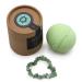 Beautifully Fragranced Bath Bomb with a Gemstone Bracelet/Anklet Inside and Presented in Gift Box (Lemon & Lime with Green Aventurine Gems)