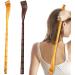 Back Scratchers 2Pcs - 19in Smooth Manual Bamboo Back Scratch for Itching Relief | Ideal for Adults Men & Women - Buy Online on GoSupps.com