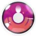 Meralens Anime Arc 3 Violet Crazy Fun Colored Contact Lenses - Annual Purple Lenses for Carnival Cosplay & Halloween - Includes Free Lens Case - Buy Online on GoSupps.com