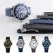 Neyens 20mm Rubber Clock Band for Omega Seamaster 300 AT150 De Ville Speedmaster - Durable Silicone Replacement Strap with Black Buckle - Buy Online on GoSupps.com