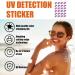Uv Stickers for Sunscreen - 24 Color-Changing Sun-Screen Patches - Uv Test Detection Sticker Sunscreen Patch Uv Stickers Adhesive Sunscreen Stickers for Face - Buy Online on GoSupps.com