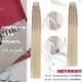 Moresoo 24 Inch Balayage Blonde Tape in Hair Extensions - Ash Blonde, Medium Blonde, Platinum Blonde (#18/22/60) - 20 Pieces/50g - Buy Online on GoSupps.com