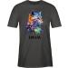 Personalized Cat Lover T-Shirt for Men - Custom Name Gift by Shirtracer - Dark Grey - Buy Online on GoSupps.com