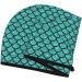 Hair Towel Wrap - Quick Drying Aquamarine Glitter Turban | Spa-Like Experience - Buy Online on GoSupps.com