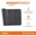 Amazon Basics Water-Repellent Silicone Bowl Pad for Pets - 47x29 cm Black Ideal for Single Beds - Shop Internationally - Buy Online on GoSupps.com