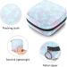 GIAPB Period Bag - Animals Paws and Bones Color5117 | Sanitary Napkin Storage & Travel Makeup Pouch - Buy Online on GoSupps.com