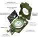 Proster IP65 Hiking Compass with Sighting Clinometer Professional Military Compass Metal Camping Compass Waterproof with Carry Bag for Camping Hunting Hiking Geology Activities ArmyGreen Compass - Buy Online on GoSupps.com
