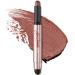 FOCALLURE No Crease Eyeshadow Stick  Creamy Eye Shadow Stick  Matte & Shimmer Eyeshadow Pencil  Smudge-proof  Waterproof  Built-in Smudger  PAINT THE TOWN RED 17 PAINT THE TOWN RED