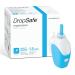 Ergolance Safety Lancet 25 Gauge 1.8mm Pressure Activated Blood Testing for Normal to Thick Skin Sterile Single-Use 100ct Box Blue 25 Gauge 1.8mm