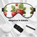Buy Strawberry Clipart Unisex Sleep Eye Mask | Soft Comfort Travel Eye Shade for Yoga & Shift Work - Buy Online on GoSupps.com