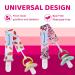 Smlpuame Baby Pacifier Chain Set - 6 BPA-Free Fabric Clips for Girls | Fits Most Pacifiers & Bite Toys | Ideal Baby Shower Gift (Fruit & Flower) - Buy Online on GoSupps.com