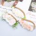 Buy 3-Piece Floral Baby Hair Band Set | Soft Elastic Rhinestone Headbands for Newborns & Toddlers - Sparkling Wine - Buy Online on GoSupps.com