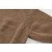 KISLOVE Kids Knitted Jumper - Chunky Ribbed Sweater for Boys & Girls | Long Sleeve Knitwear Top for Toddlers | Soft Unisex Baby Clothes for Autumn Outwear - Size 130 Coffee - Buy Online on GoSupps.com