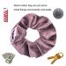 Colorful Velvet Scrunchies for Girls & Women | Hair Ties with Hidden Zipper Pocket | 3 Pack Hair Accessories - Buy Online on GoSupps.com
