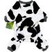 Fitwarm Adorable Milk Cows Velvet Dog Pajamas Coat Jumpsuit XL (Chest 21 Back 16) - Buy Online on GoSupps.com