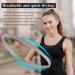 4 Pieces Thick Non-Slip Elastic Sport Headbands Hair Headbands for Women and Men (Black White Grey Royal Blue) - Buy Online on GoSupps.com