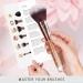 Nir Beauty 15-Part Vegan Make-Up Brush Set | Award-Winning Professional Brushes with Case Sponge Cleaner & Gift Box | Luxury Rose Gold - Buy Online on GoSupps.com