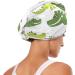 Green Crocodile Hair Towel 2 Pack | Super Absorbent Quick Dry Hair Turbans for Women & Girls | Fast Shipping Internationally - Buy Online on GoSupps.com