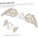 FRCOLOR 1pc Love Wings Hairpin Elegant Hairclip Sweet Hairpin Creative Hairclip Stylish Hair Clip Alloy Hair Clip Angel Wings Hairclip Exquisite Hairpin Bridal Hair Clip Pearl Barrette - Buy Online on GoSupps.com