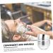 Minkissy Stainless Steel Shaving Soap Peel Shave Foam Shell - Men's Razor Tool Gifts (5pcs) 7.4x7.4cm - Smooth Silver Finish - Buy Online on GoSupps.com